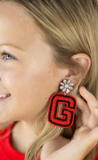 GEORGIA Beaded Earrings