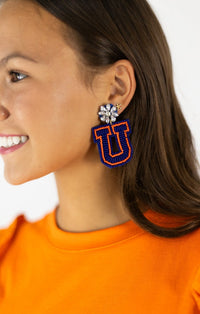 AUBURN Beaded  Earrings