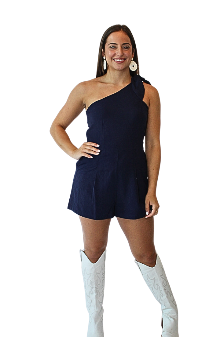 HARD HITTING  //  Navy Romper